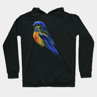 Low Poly Bird Hoodie